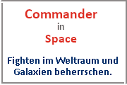 Online Spiele Baden-Baden - Sci-Fi - Commander in Space
